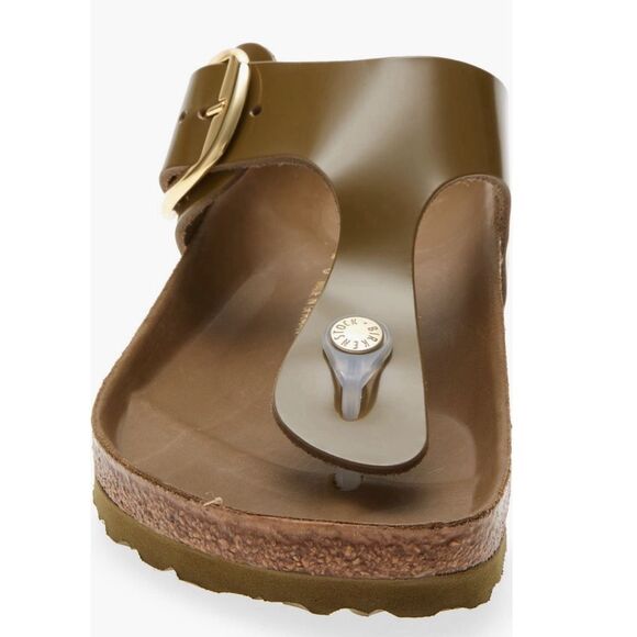 Birkenstock | Big Buckle Gizeh Sandals - Picture 4 of 6